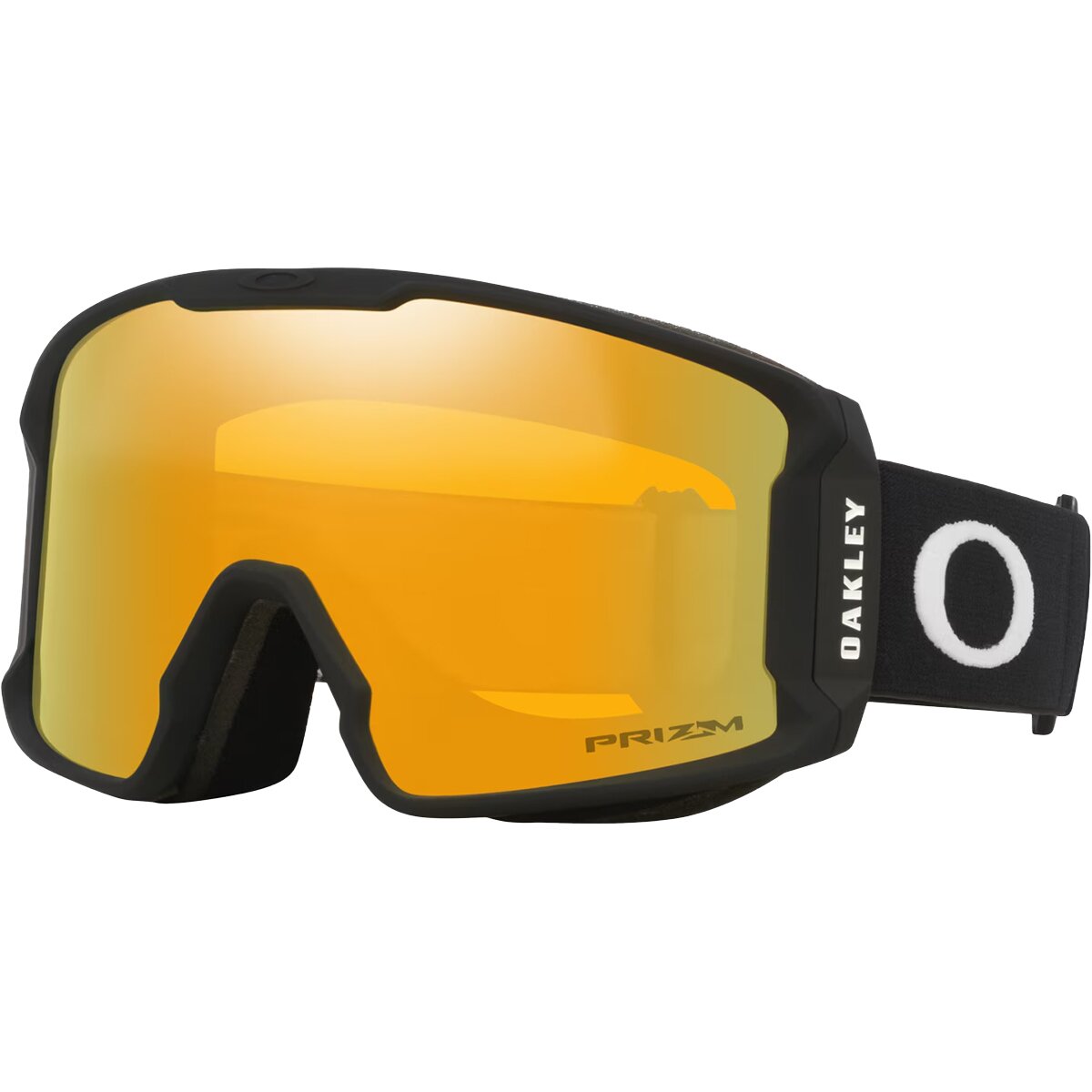 Image of Oakley Line Miner M Prizm Goggles Matte Black/Prizm 24K Iridium, One Size