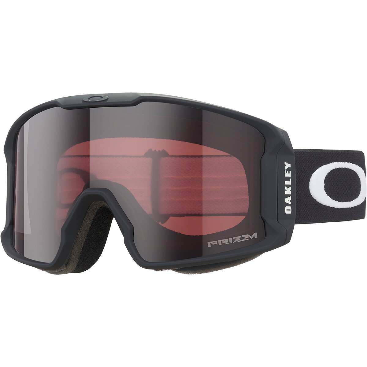 Image of Oakley Line Miner M Prizm Goggles Matte Black/Prizm Garnet, One Size