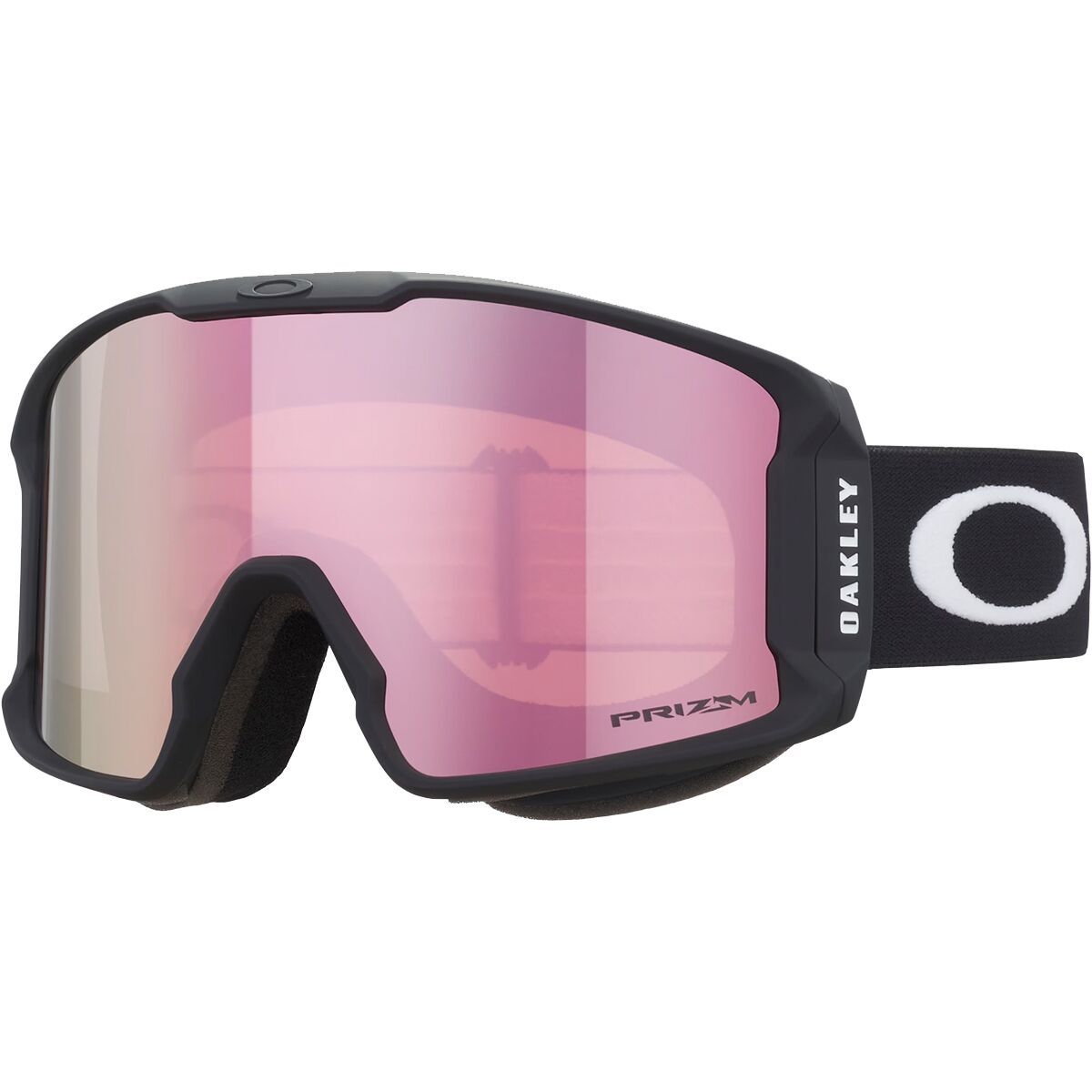 Image of Oakley Line Miner M Prizm Goggles Matte Black/Prizm Rose Gold, One Size