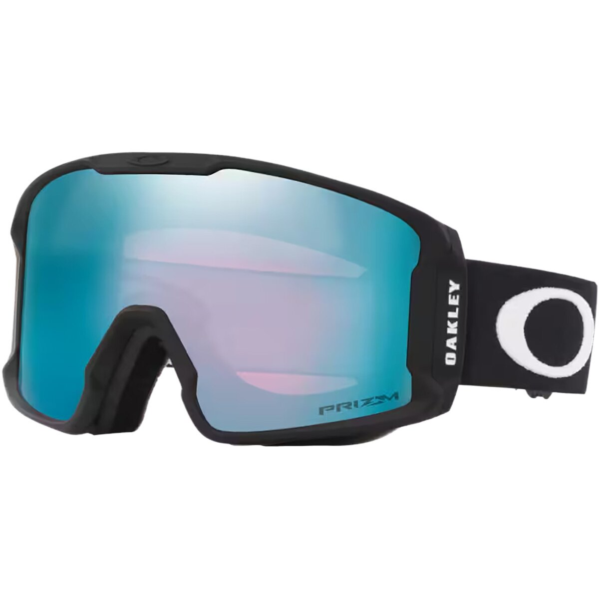 Image of Oakley Line Miner M Prizm Goggles Matte Black/Prizm Sapphire Iridium, One Size