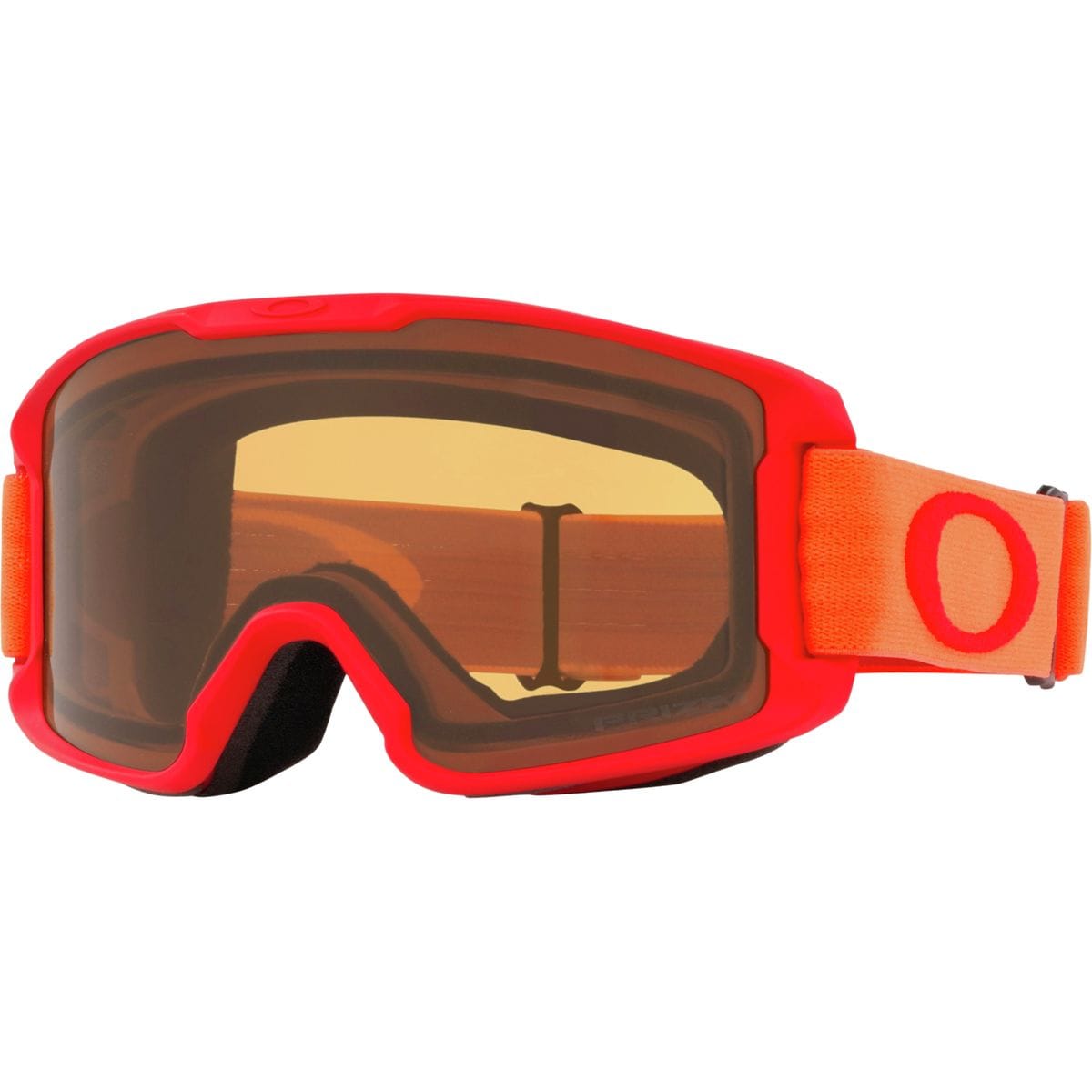 Oakley Line Miner Prizm Goggles - Kids' Red Neon Orange/Prizm Persimmon