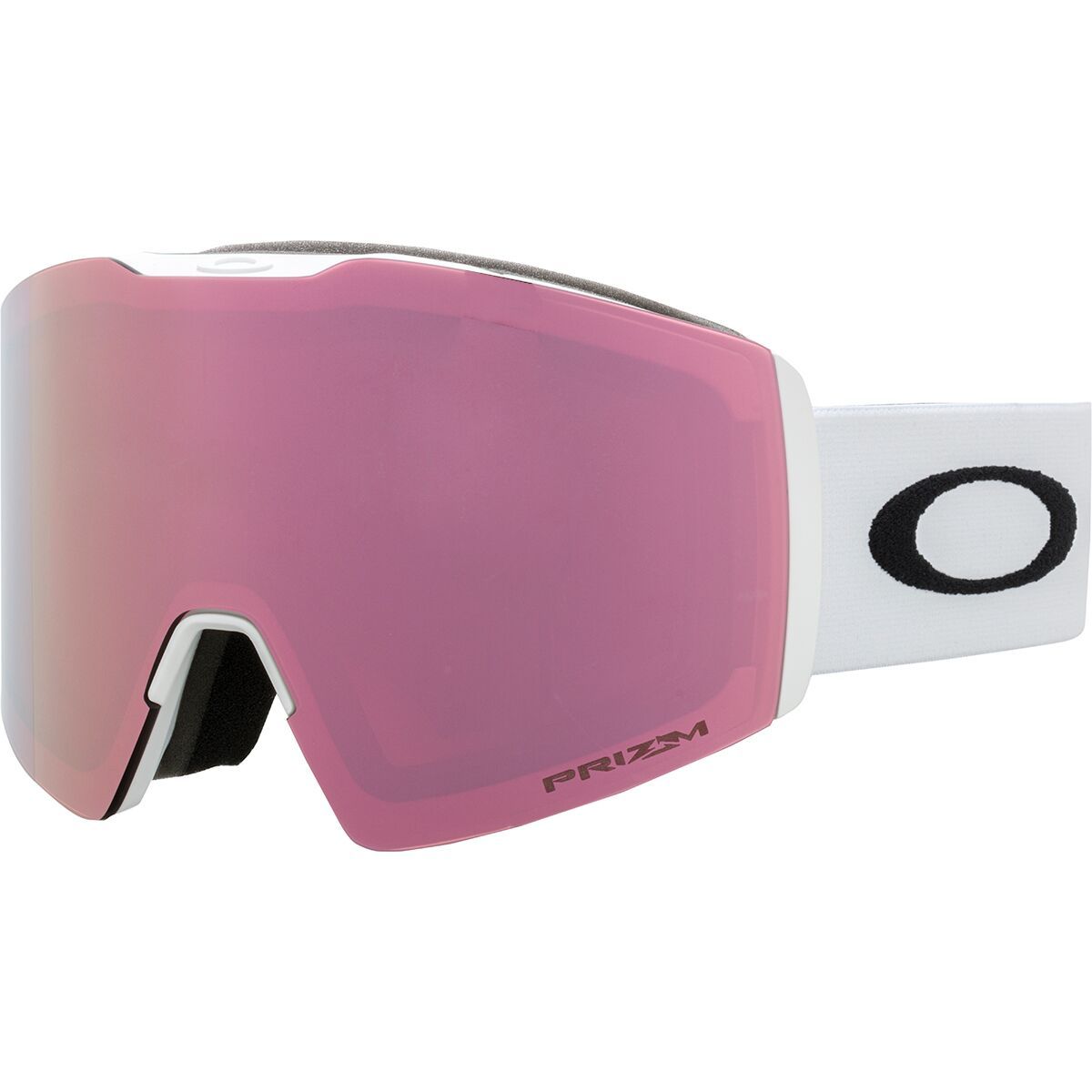 Image of Oakley Fall Line L Prizm Goggles Matte White/Prizm Rose Gold, One Size