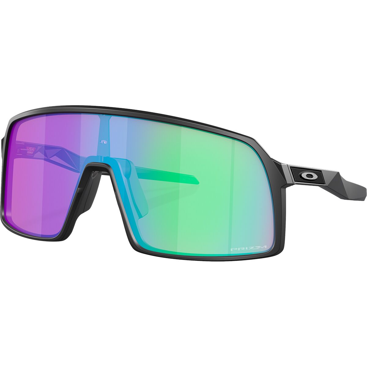 Oakley Sutro Prizm Sunglasses Matte Black w/Prizm Golf, One Size