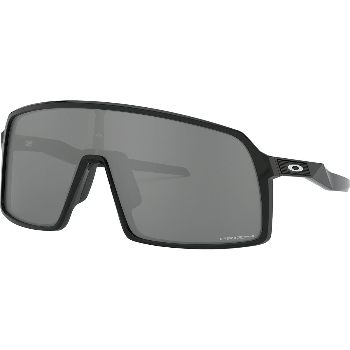 Image of Oakley Sutro Prizm Sunglasses Pol Black/Prizm Black, One Size