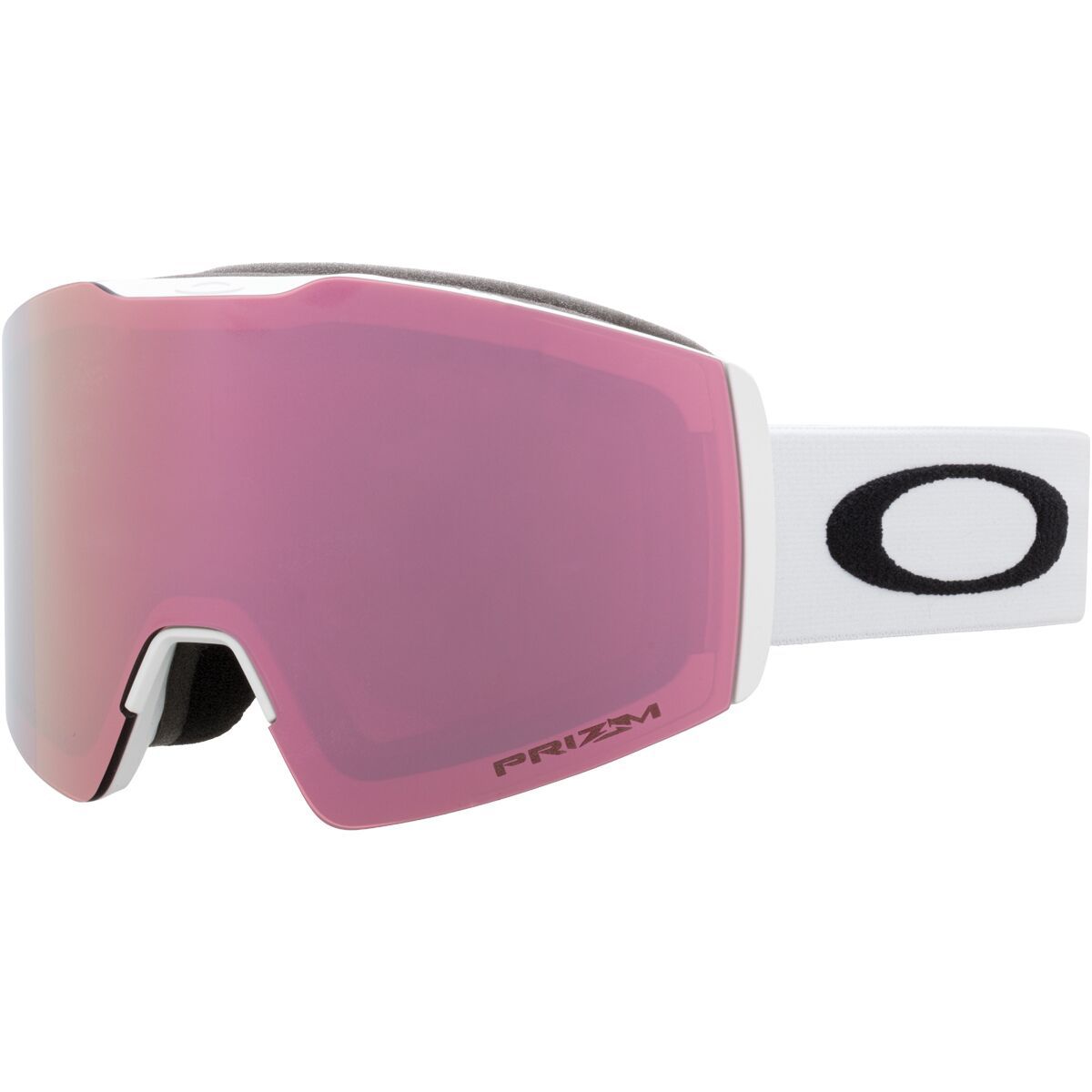 Image of Oakley Fall Line XM Prizm Goggles Matte White/Prizm Rose Gold, One Size