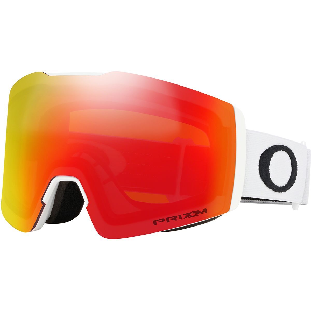 Image of Oakley Fall Line XM Prizm Goggles Matte White/Prizm Torch Iridium, One Size