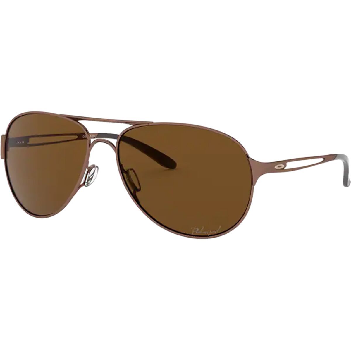 Image of Oakley Caveat Polarized Sunglasses - Women's Brunette/Bronze Polarized, One Size