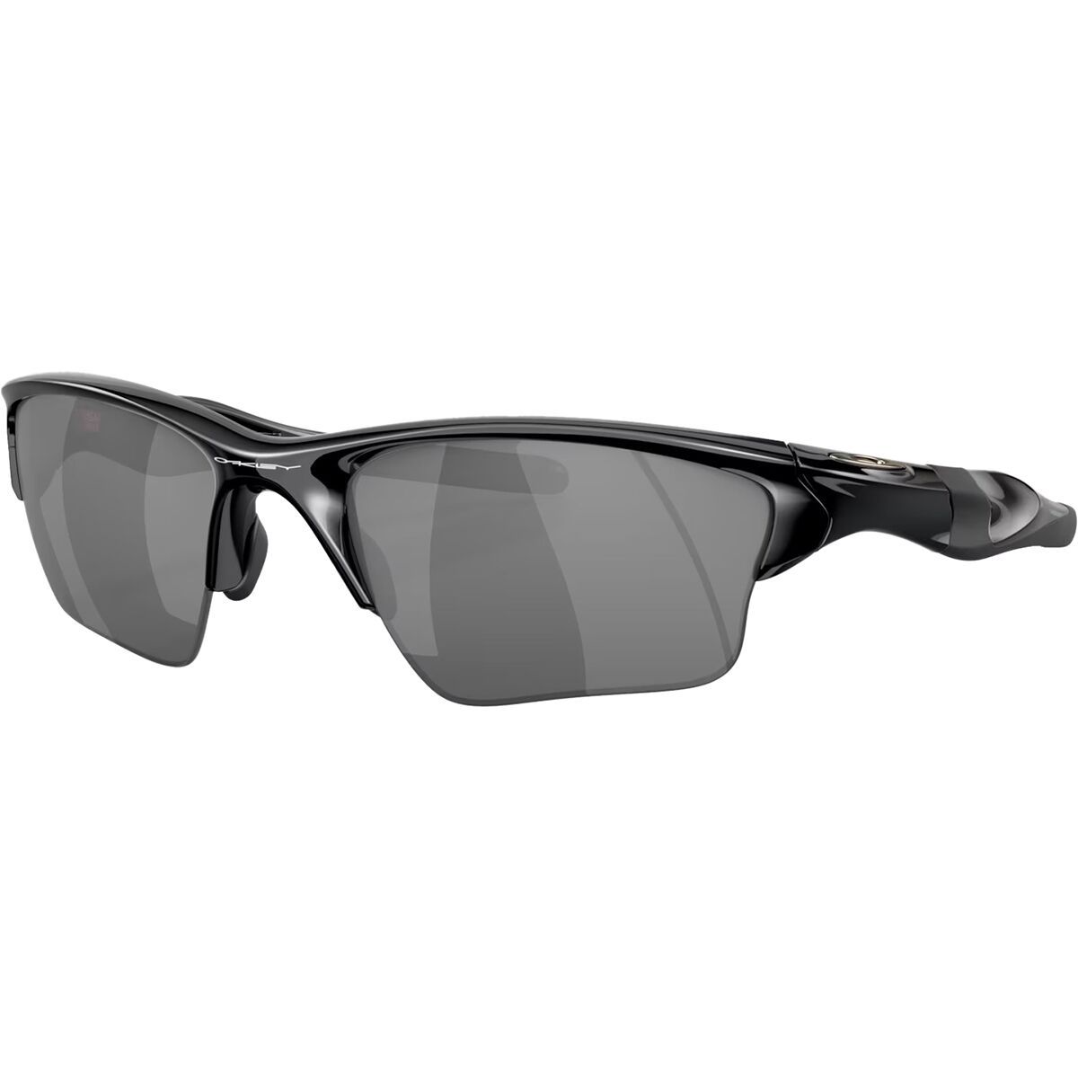 Image of Oakley Half Jacket 2.0 XL Sunglasses Polished Black/Black Iridium, One Size