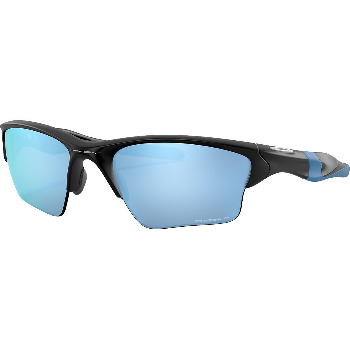 Image of Oakley Half Jacket 2.0 XL Polarized Sunglasses Matte Black/PRIZM Dp H2O Polar, One Size