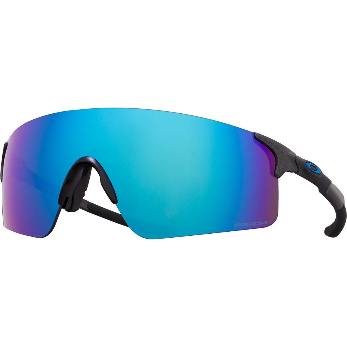 Image of Oakley Evzero Blades Prizm Sunglasses Steel/PRIZM Sapphire, One Size