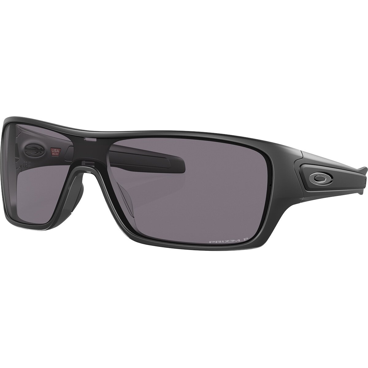 Image of Oakley Turbine Rotor Prizm Polarized Sunglasses Matte Black/PRIZM Grey Polar, One Size