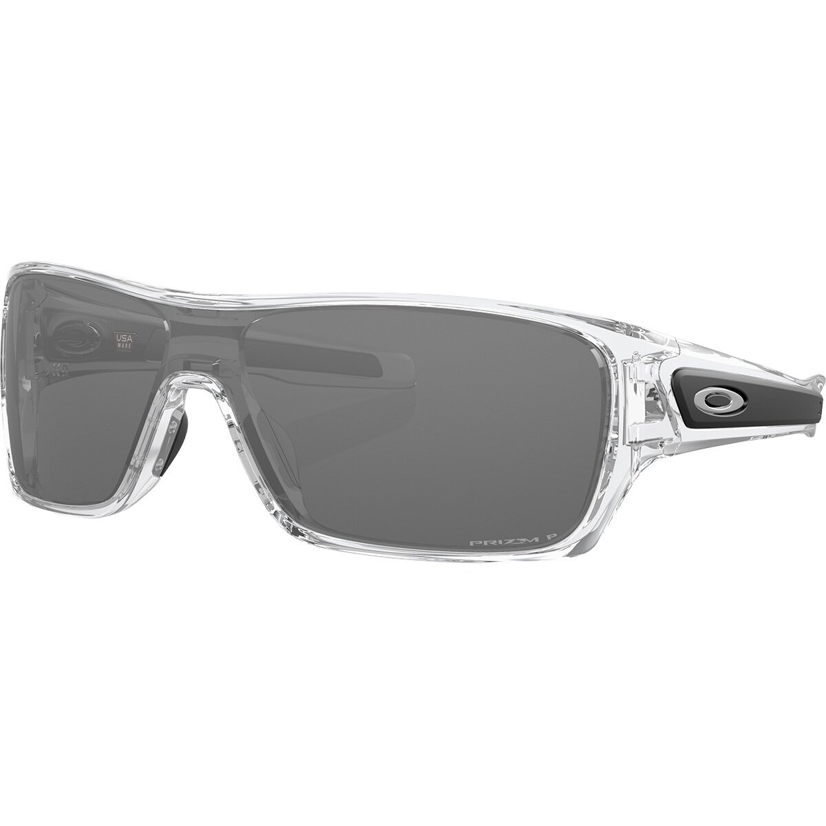 Oakley Oakley Turbine Rotor Prizm Polarized Sunglasses Matte Black/PRIZM Grey Polar, One Size