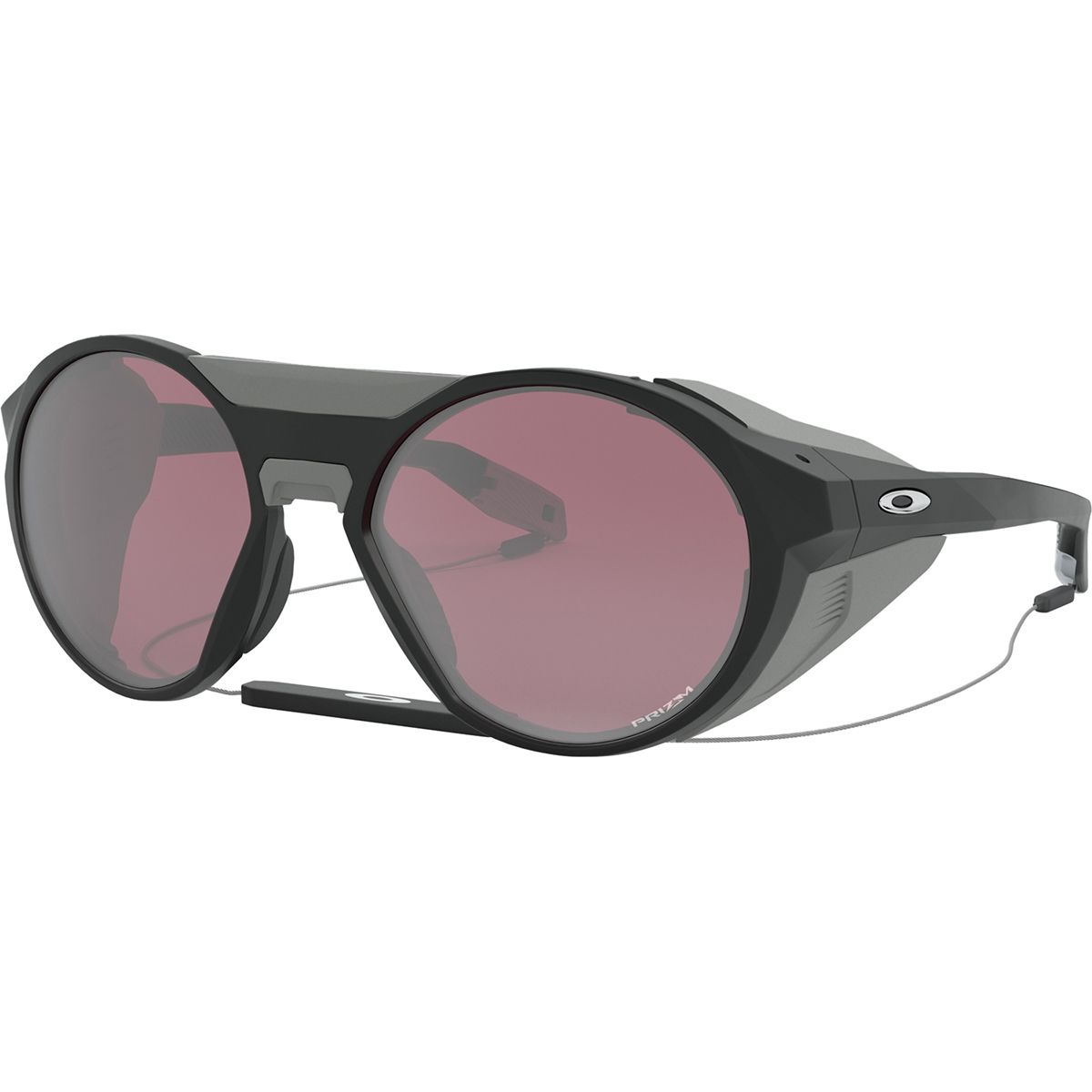 Image of Oakley Clifden Prizm Sunglasses Matte Black/Prizm Black Snow, One Size