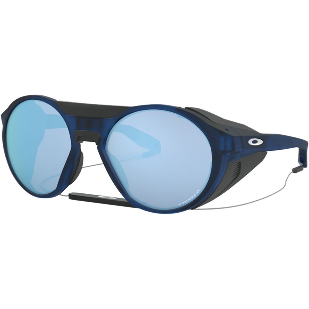 Image of Oakley Clifden Prizm Polarized Sunglasses Matte Translucent Blue, One Size