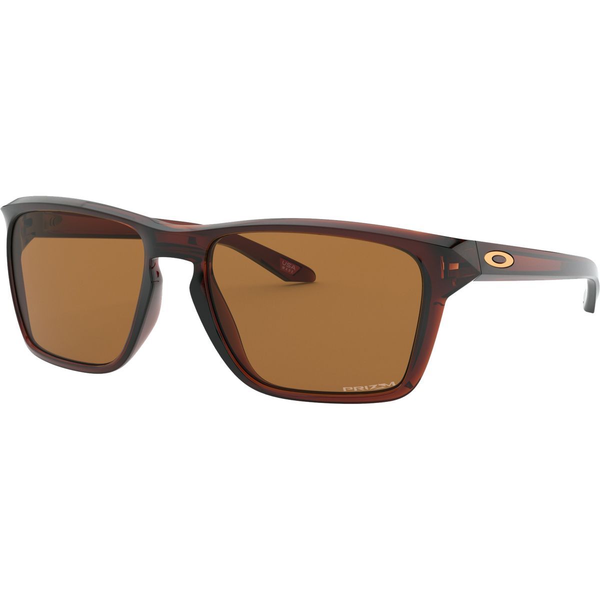 Image of Oakley Sylas Prizm Sunglasses Polished Rootbeer/Prizm Bronze, One Size