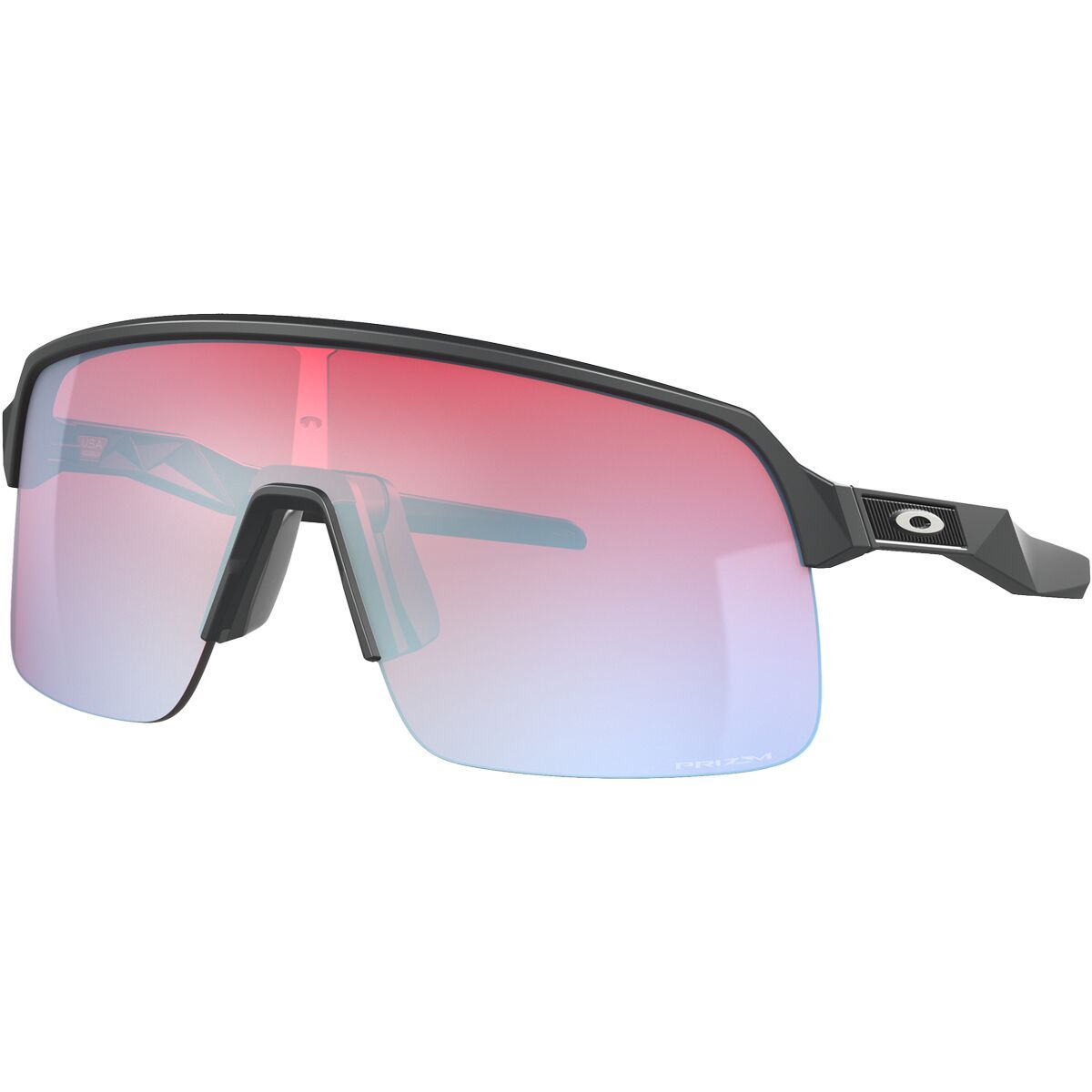 Image of Oakley Sutro Lite Prizm Sunglasses Matte Carbon/Prizm Sapphire, One Size
