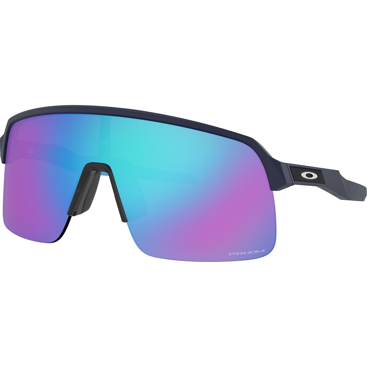 Image of Oakley Sutro Lite Prizm Sunglasses Matte Navy/PRIZM Sapphire, One Size