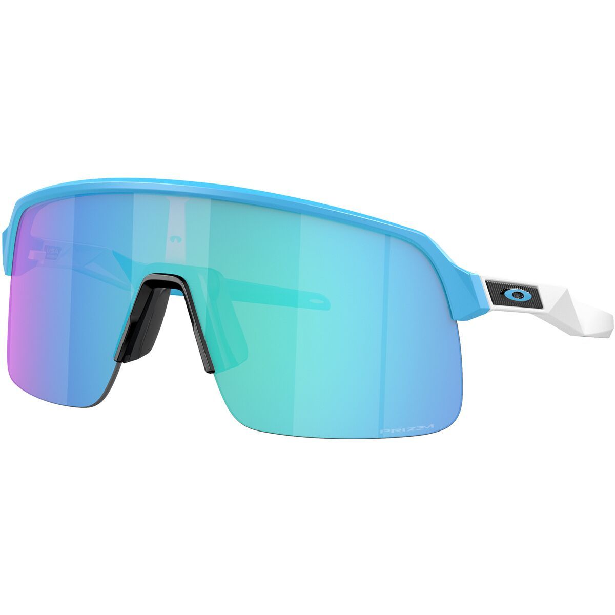 Image of Oakley Sutro Lite Prizm Sunglasses Matte Sky Blue/Prizm Sapphire, One Size