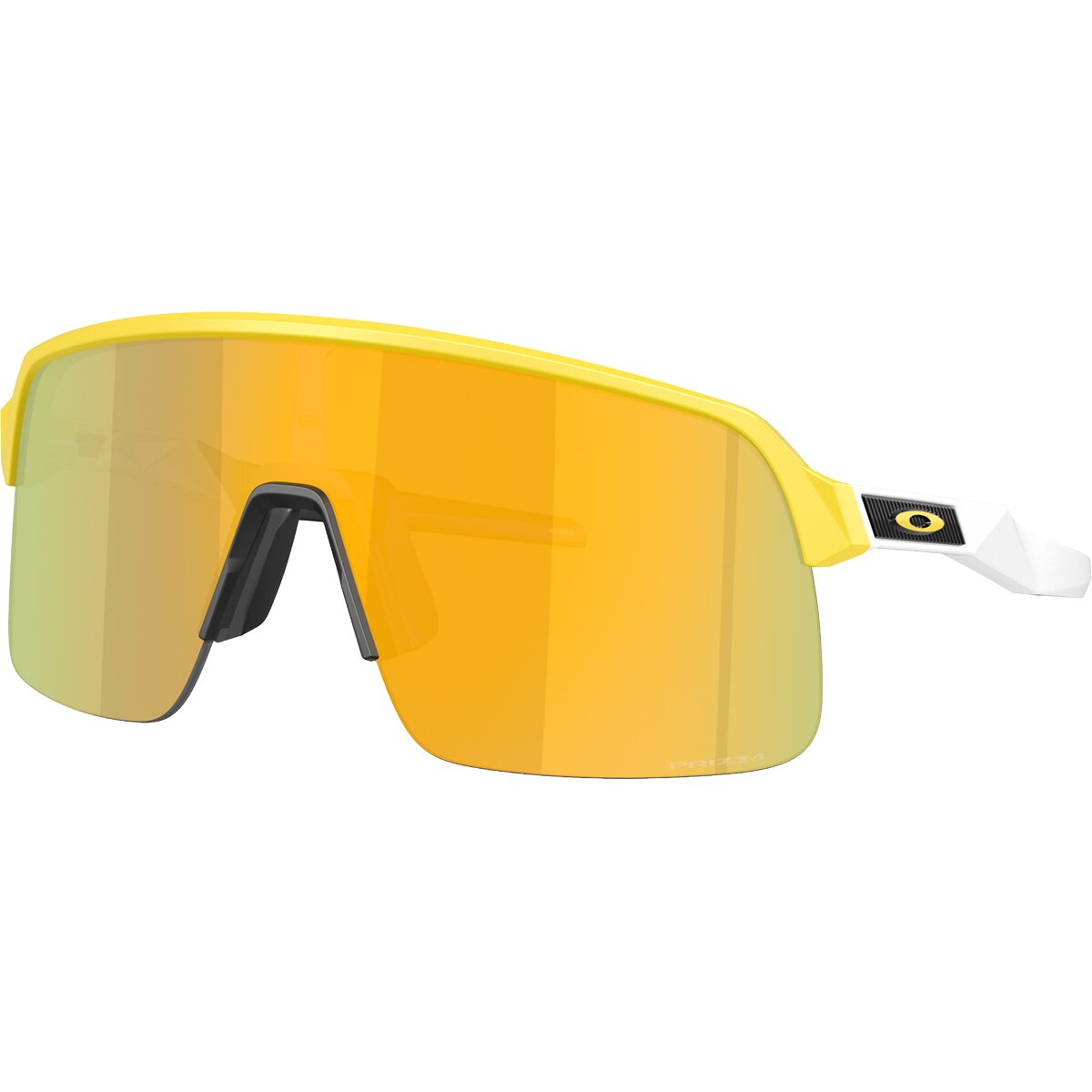 Image of Oakley Sutro Lite Prizm Sunglasses Matte Yellow/Prizm 24K, One Size