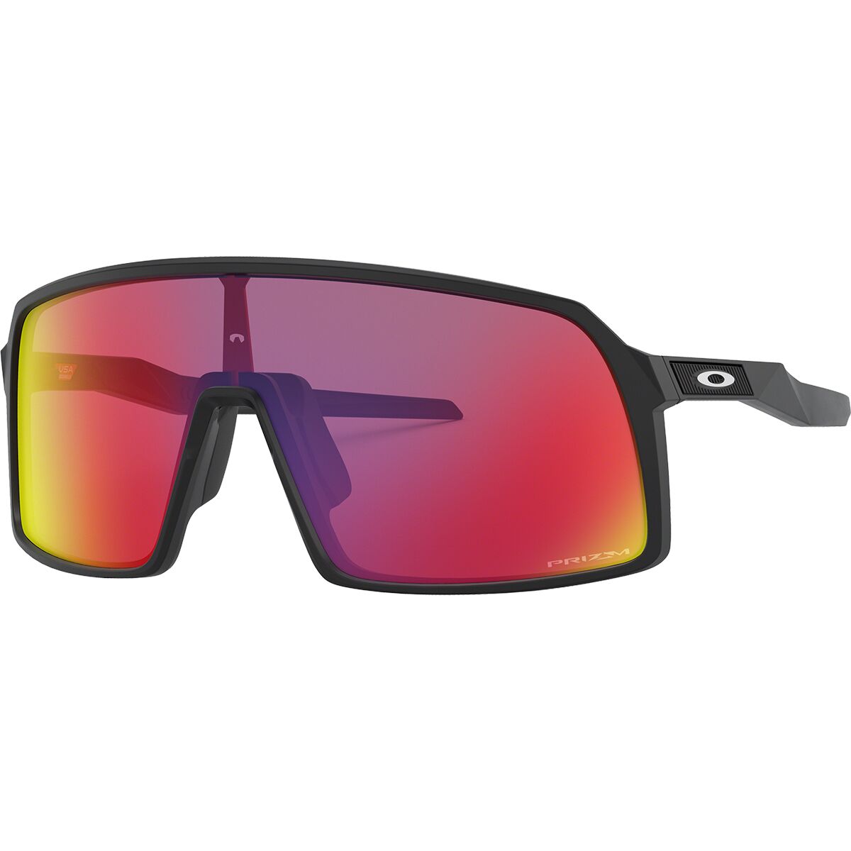 Image of Oakley Sutro S Prizm Sunglasses Matte Black/PRIZM Road, One Size