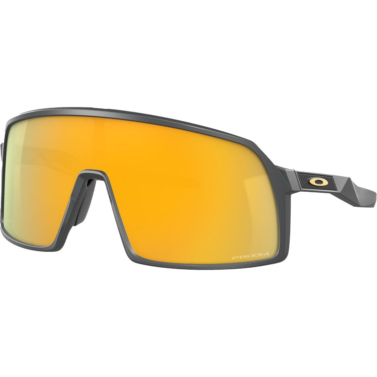 Image of Oakley Sutro S Prizm Sunglasses Matte Carbon/Prizm 24K, One Size
