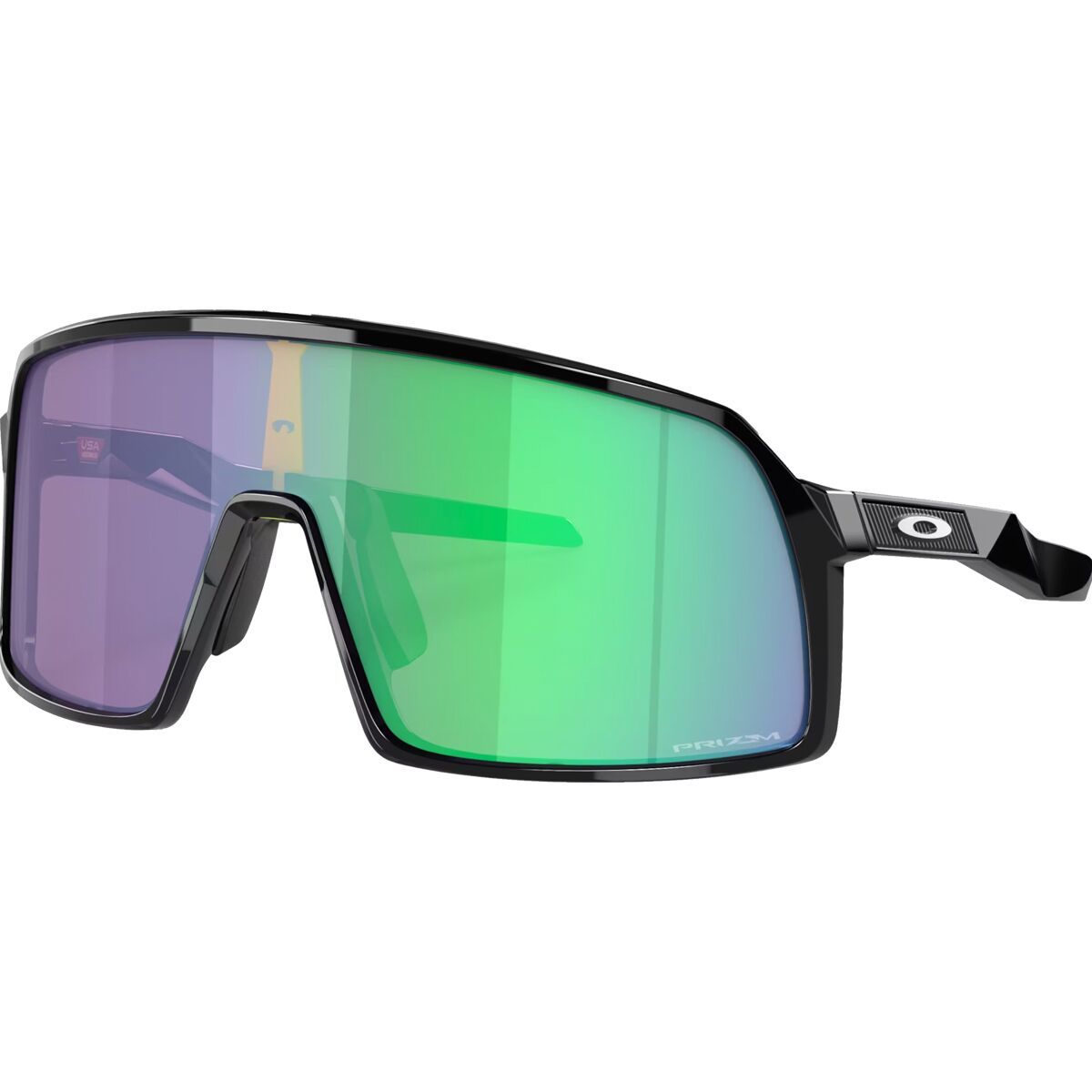 Image of Oakley Sutro S Prizm Sunglasses Pol Black/PRIZM Jade, One Size