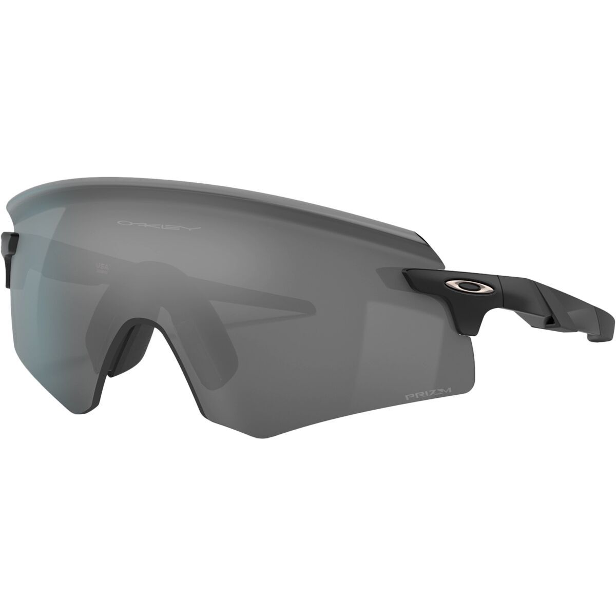 Image of Oakley Encoder Sunglasses Matte Black W/ PRIZM Black, One Size