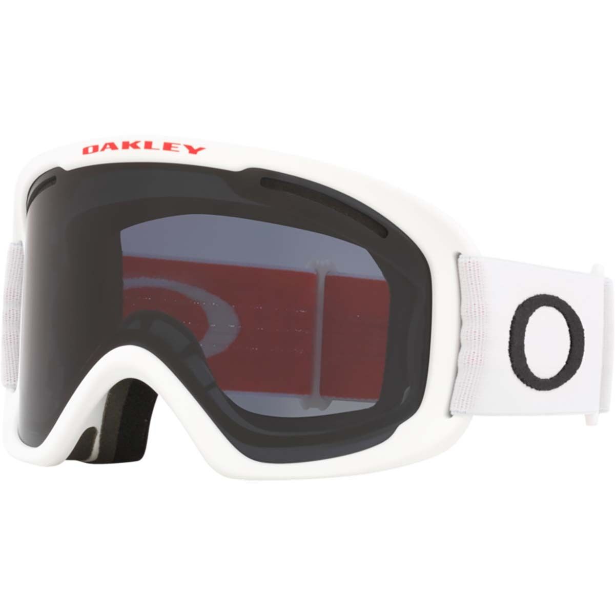 Image of Oakley O Frame 2.0 Pro XL Goggles Matte White/Dark Grey, One Size