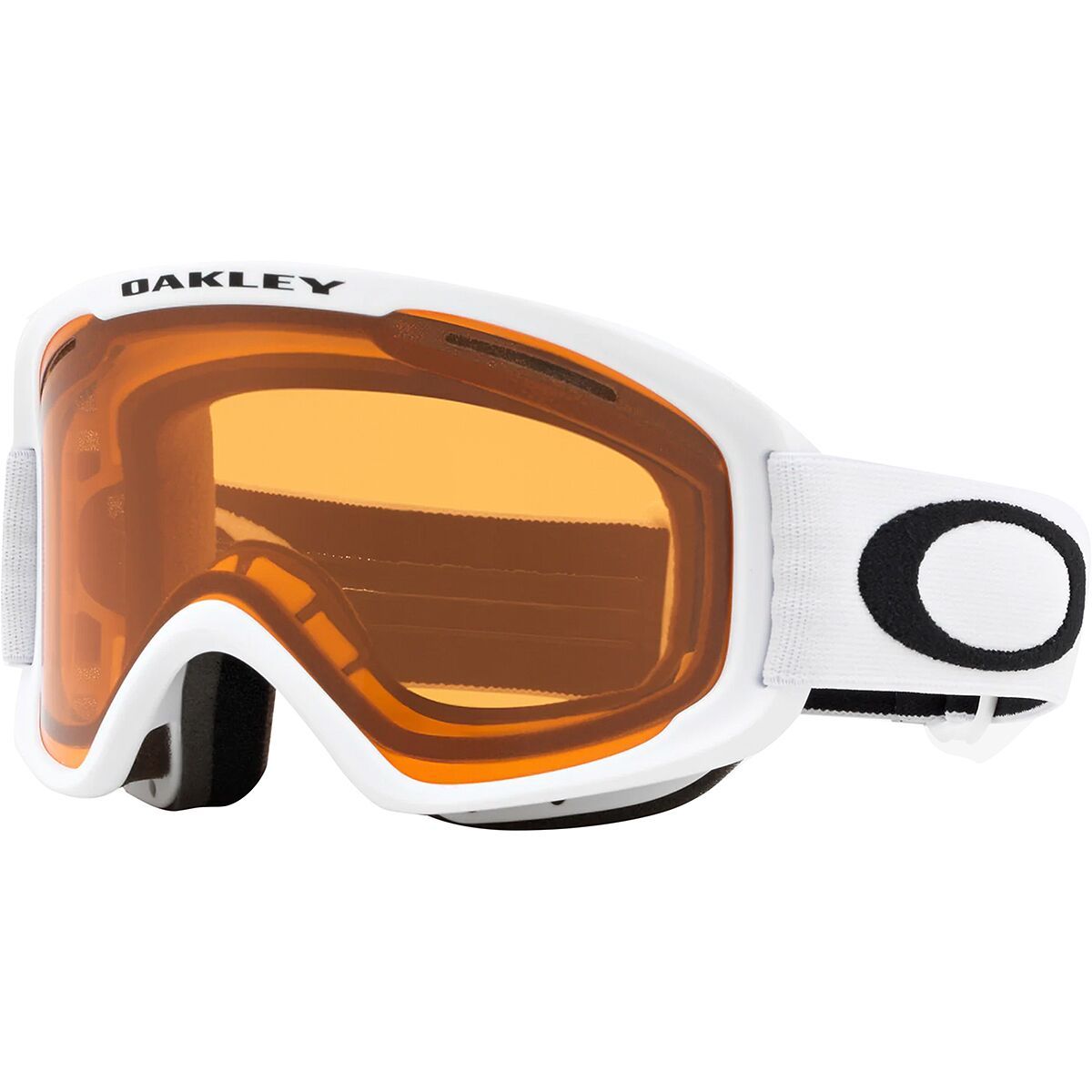 Image of Oakley O Frame 2.0 Pro M Goggles Matte White/Persimmon, One Size