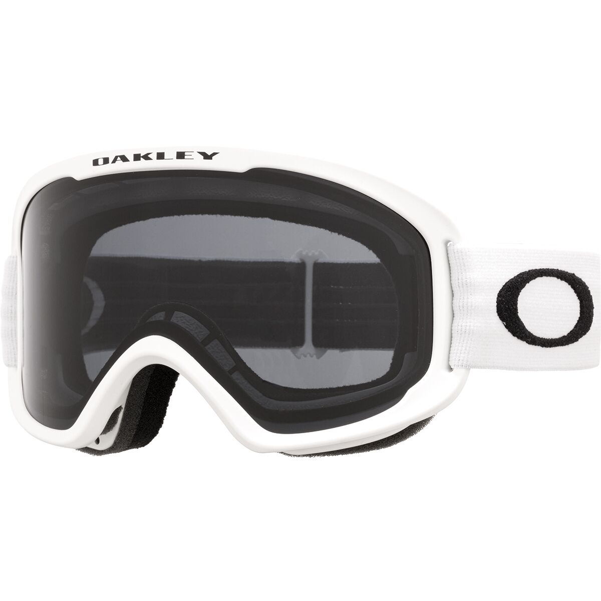 Image of Oakley O Frame 2.0 Pro M Goggles Matte White/Dark Grey, One Size