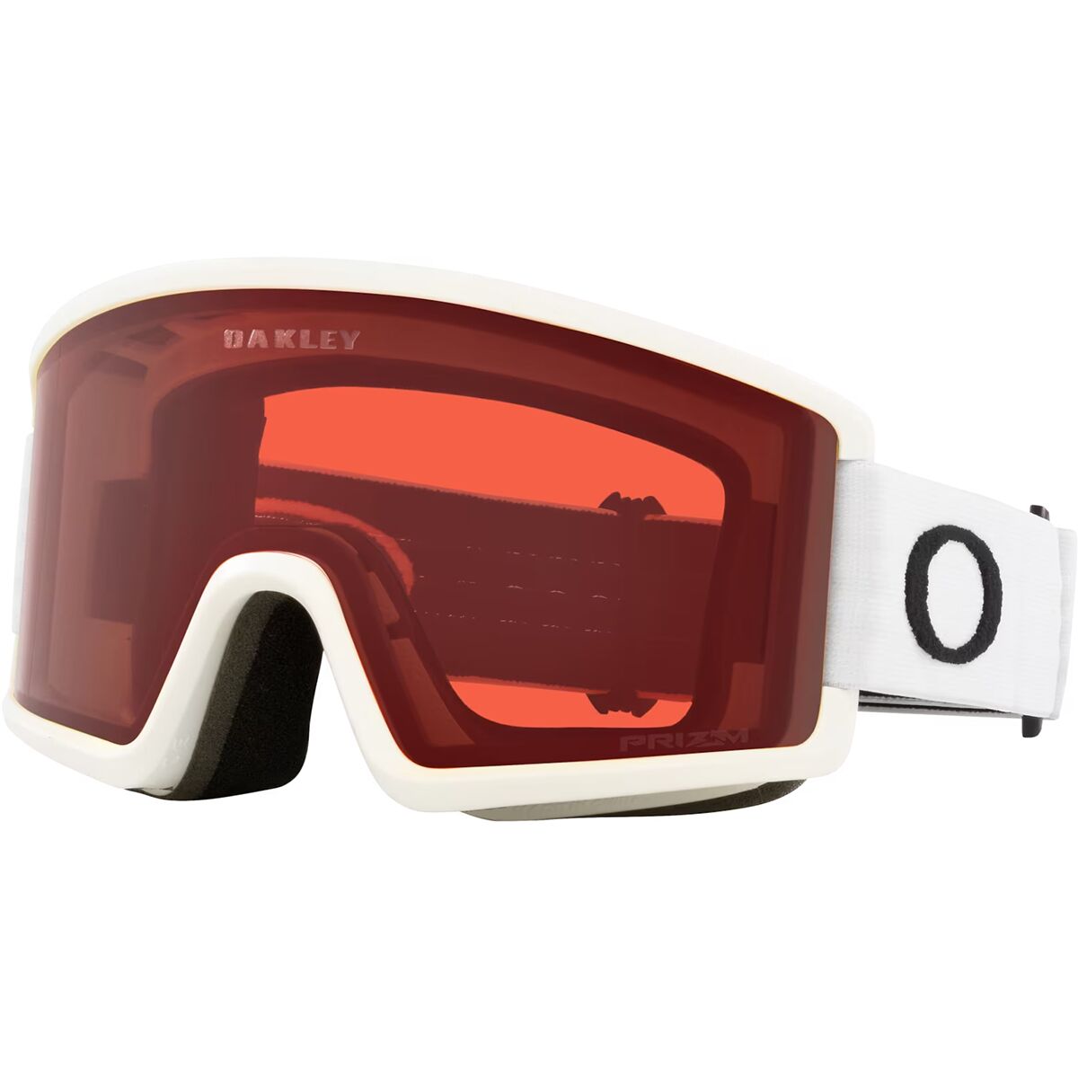 Image of Oakley Target Line M Goggles Matte White/Prizm Rose, M