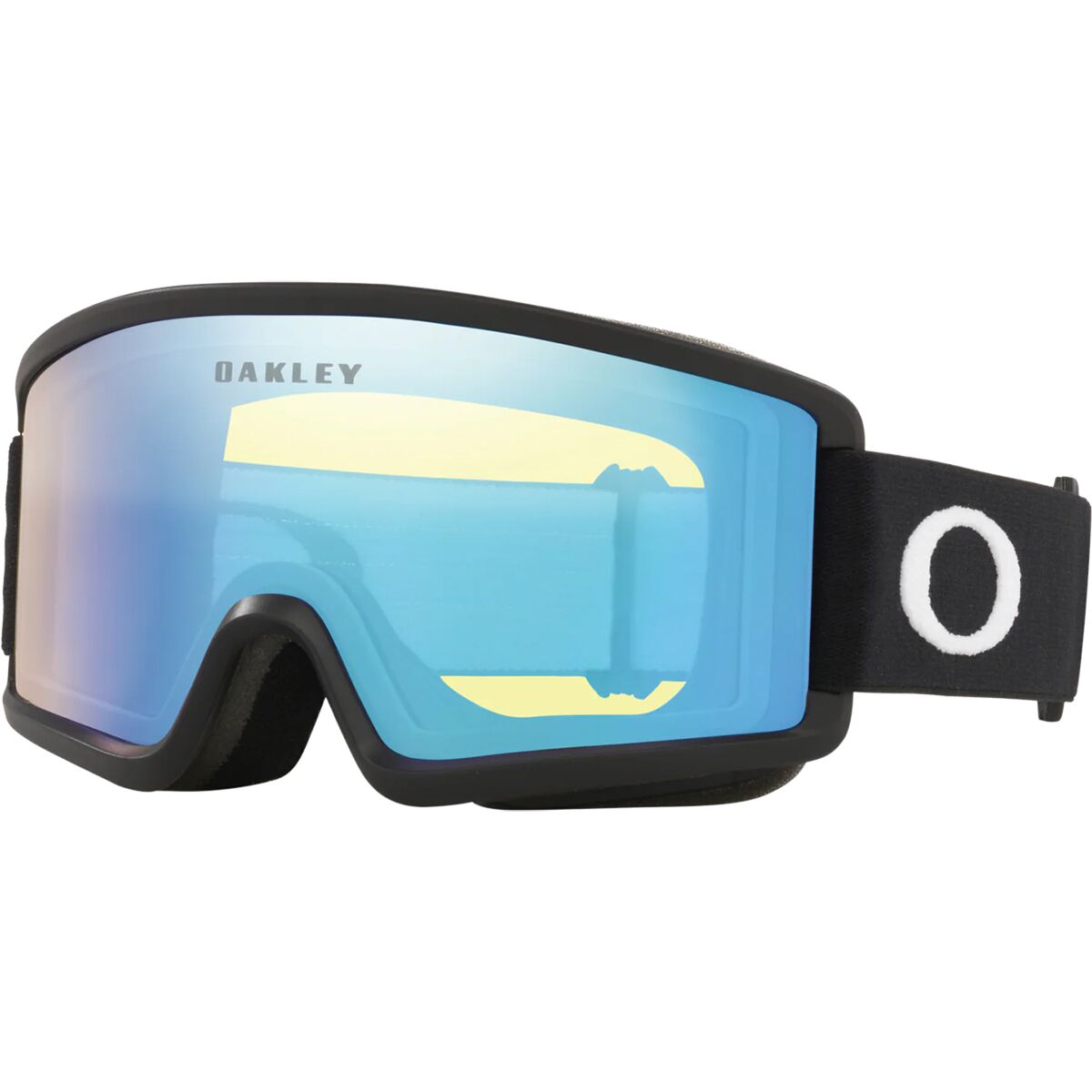 Image of Oakley Target Line S Goggles - Kids' Matte Black/Hi Yellow, One Size