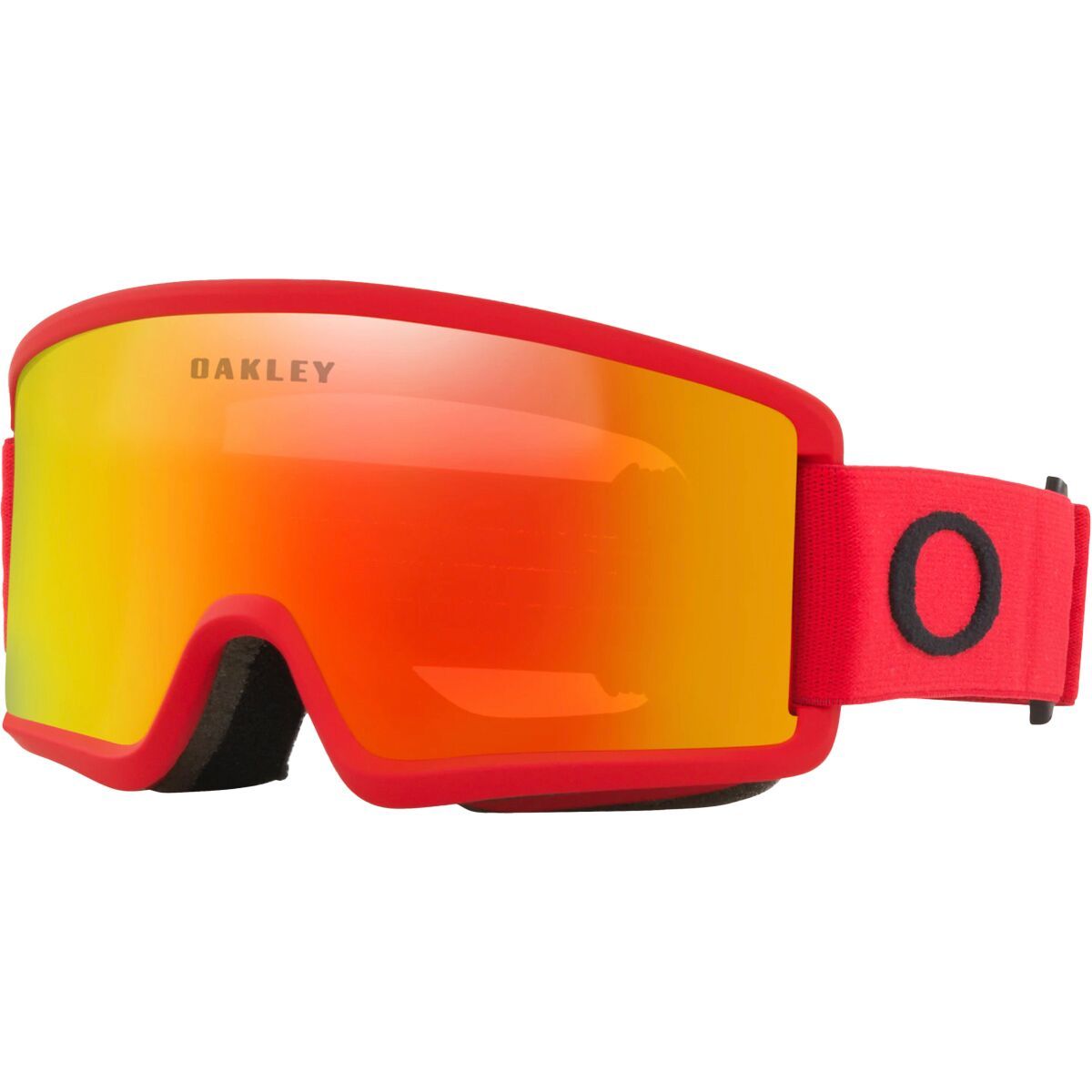 Image of Oakley Target Line S Goggles - Kids' Redline/Fire Iridium, One Size
