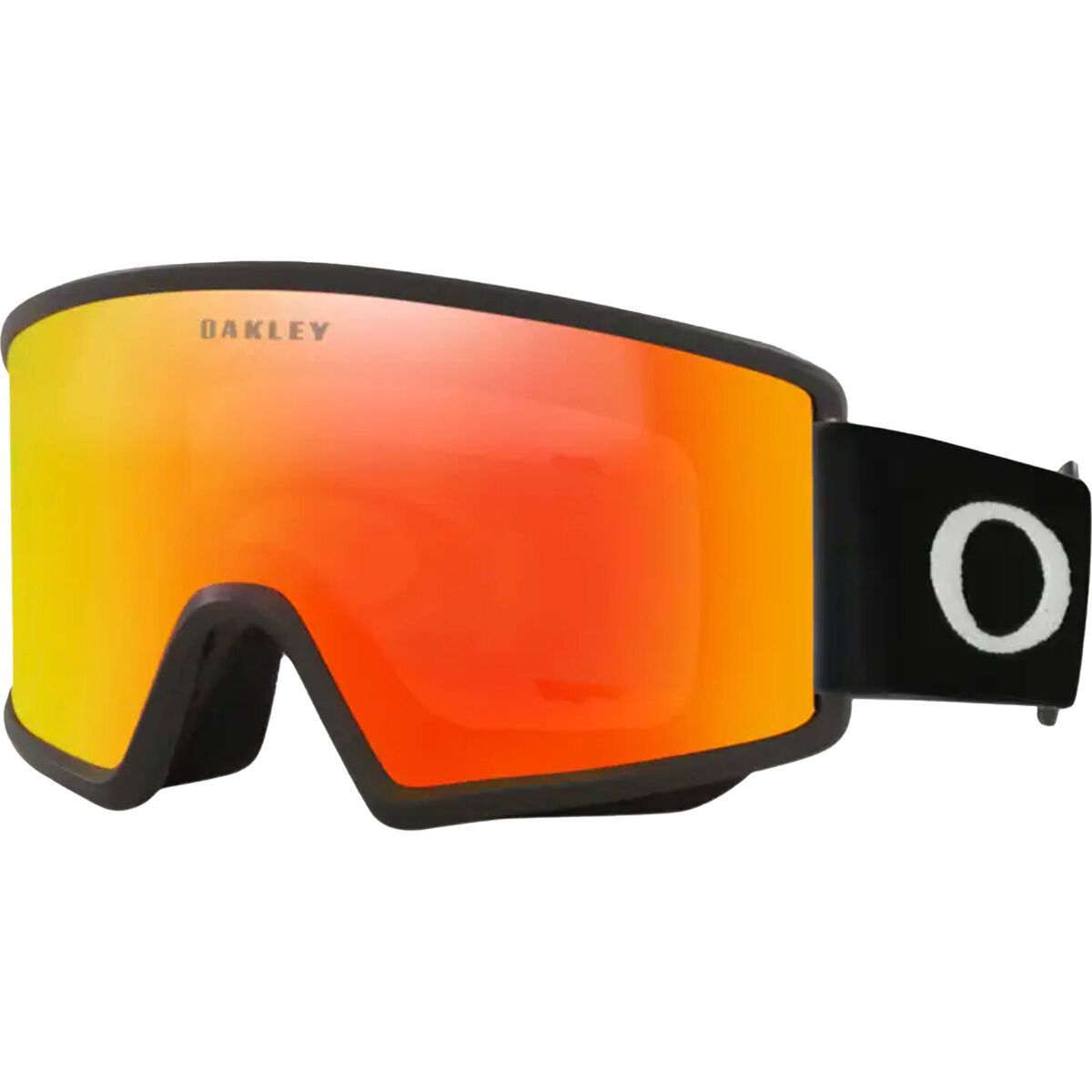 Image of Oakley Target Line L Goggles Matte Black/Fire Irid, One Size