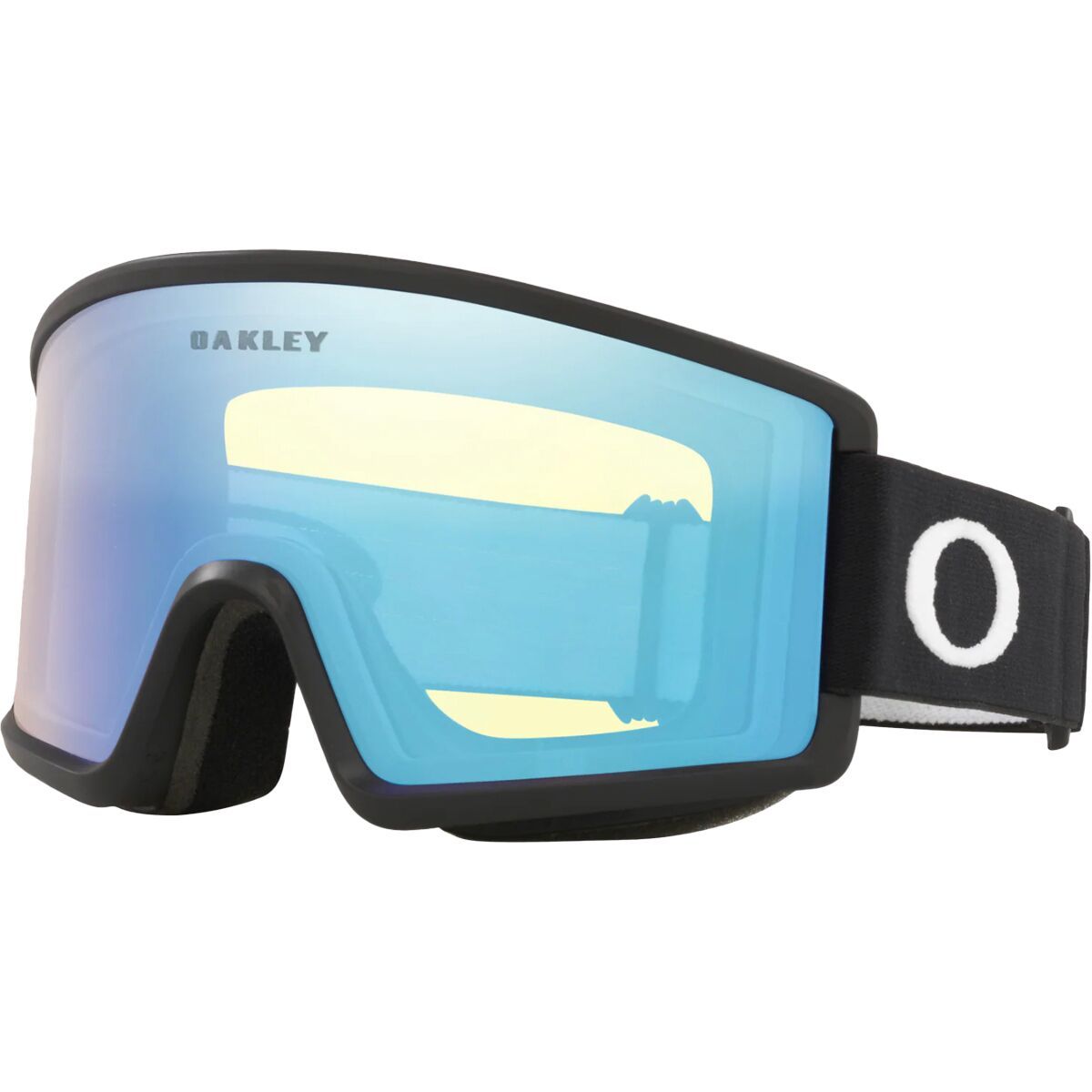 Image of Oakley Target Line L Goggles Matte Black/Hi Yellow, One Size