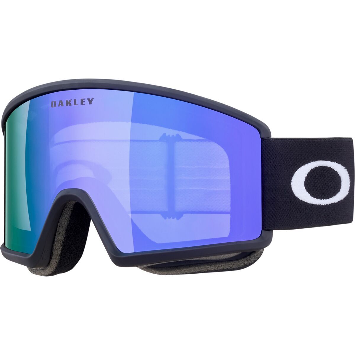 Image of Oakley Target Line L Goggles Matte Black/Violet Iridium, One Size
