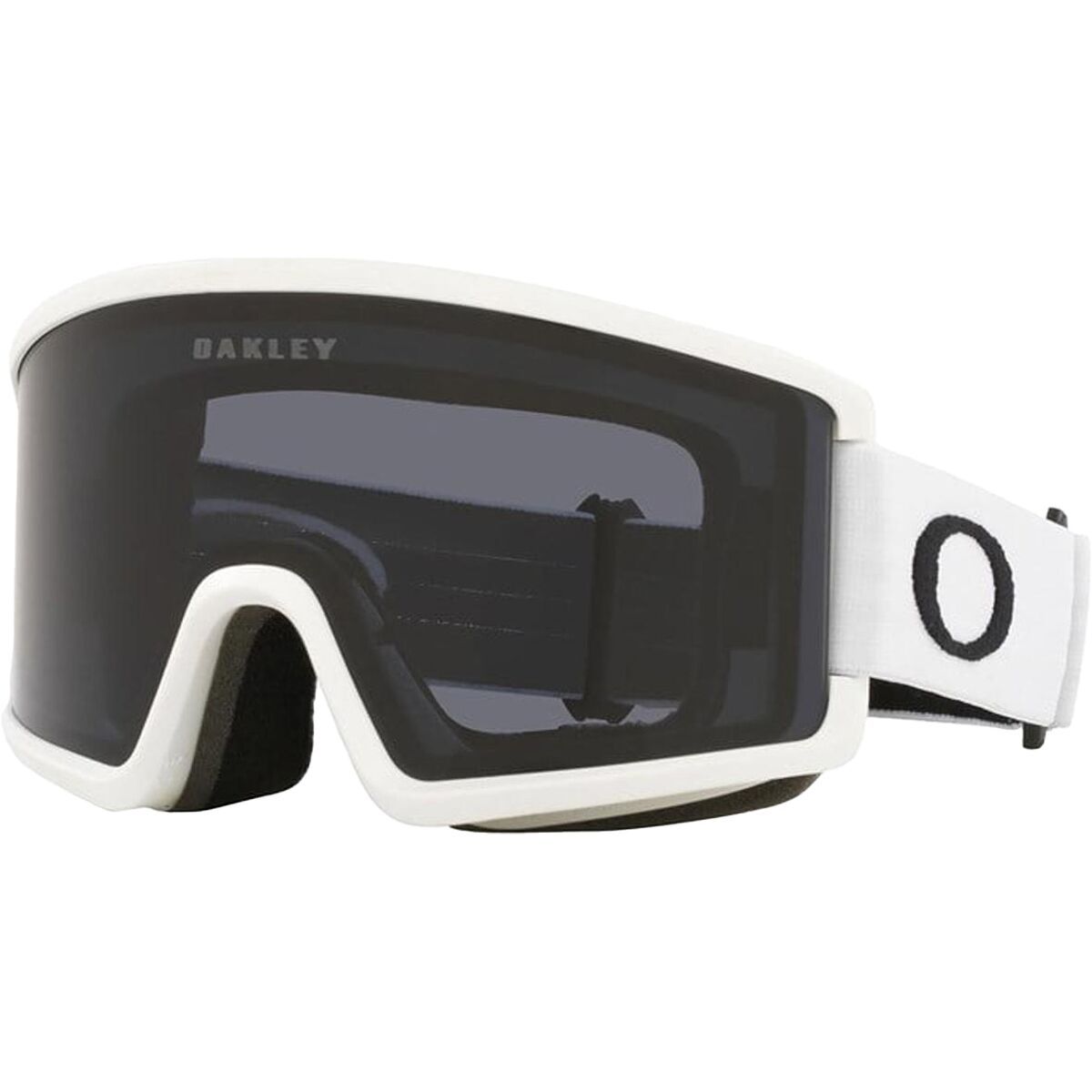 Image of Oakley Target Line L Goggles Matte White/Prizm Dark Grey, L