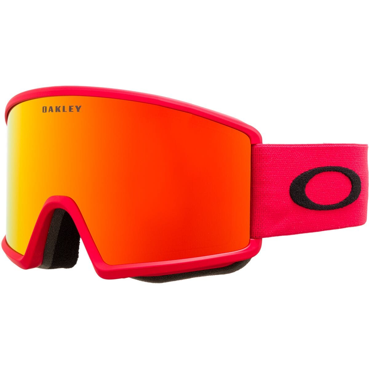 Image of Oakley Target Line L Goggles Redline/Fire Iridium, One Size