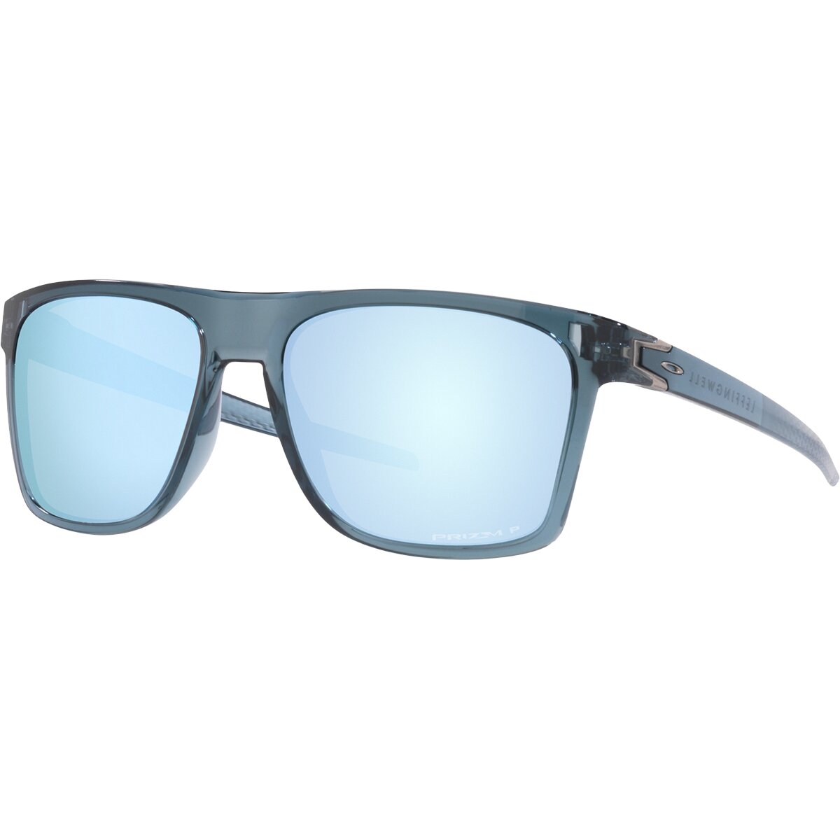 Image of Oakley Leffingwell Prizm Sunglasses Crstl Black/PRIZM Dpwtrpol, One Size