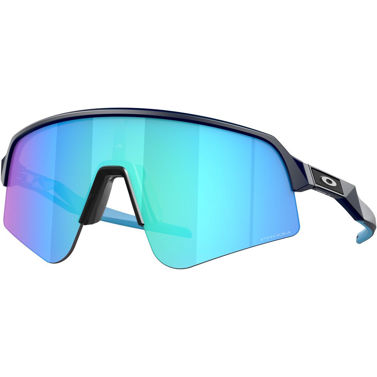 Image of Oakley Sutro Lite Sweep Prizm Sunglasses Matte Navy/PRIZM Sapphire, One Size