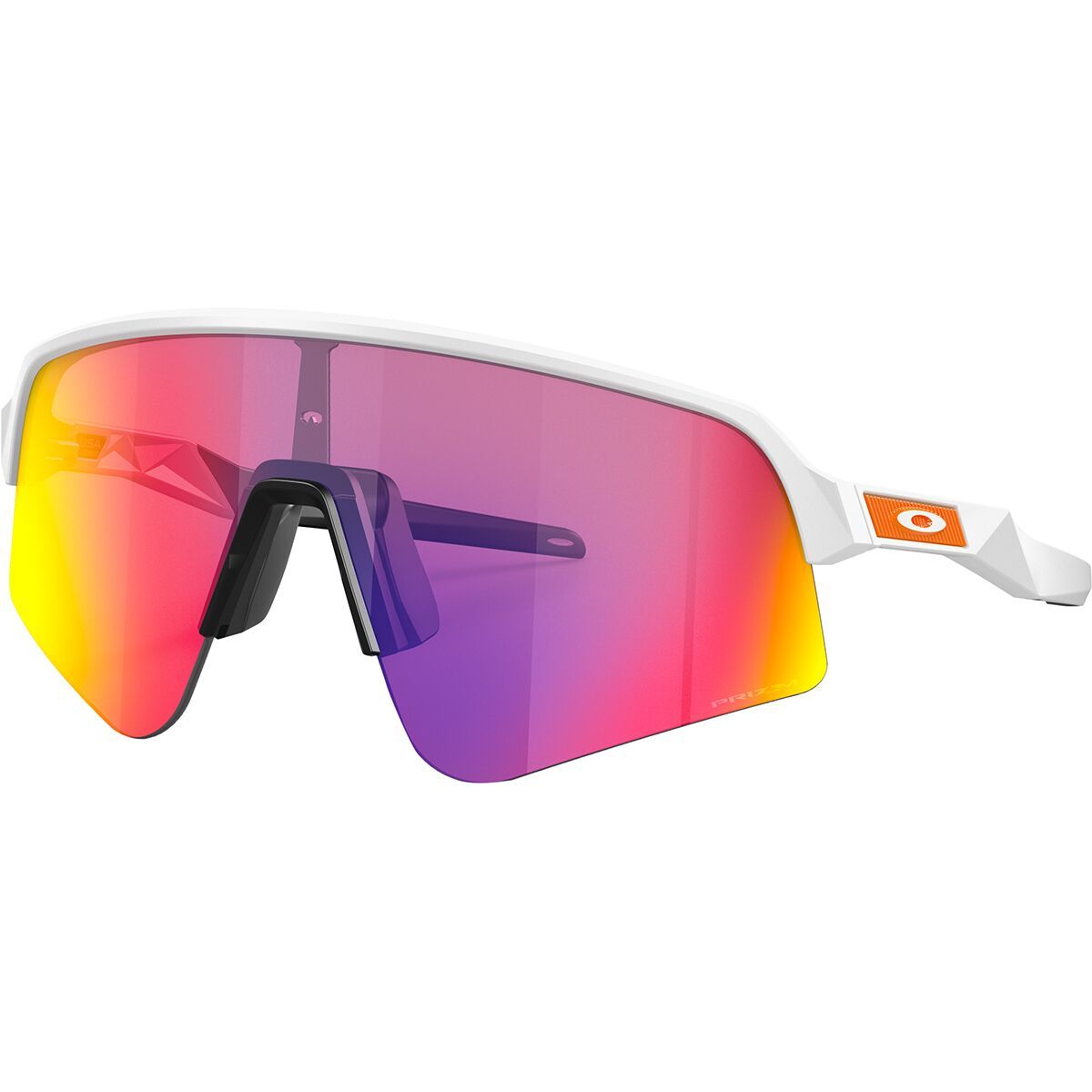 Image of Oakley Sutro Lite Sweep Prizm Sunglasses Matte White/Prizm Road, One Size