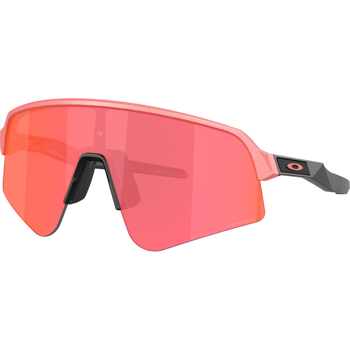 Image of Oakley Sutro Lite Sweep Prizm Sunglasses Muted Metallic Paloma/Prizm Trail Torch, One Size