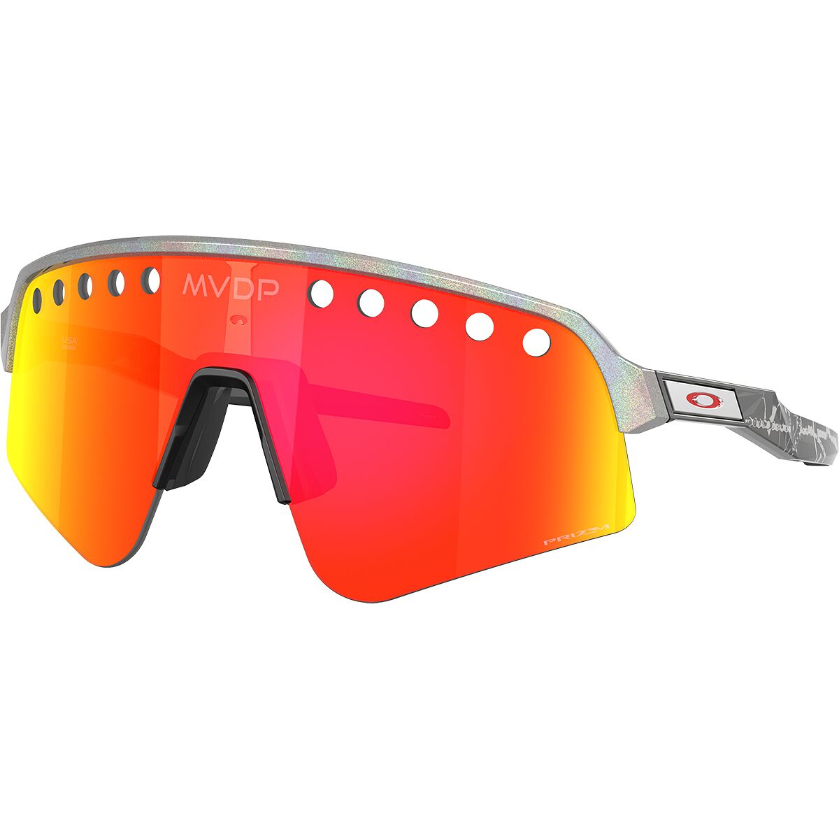 Image of Oakley Sutro Lite Sweep Prizm Sunglasses Space Dust/Prizm Ruby, One Size