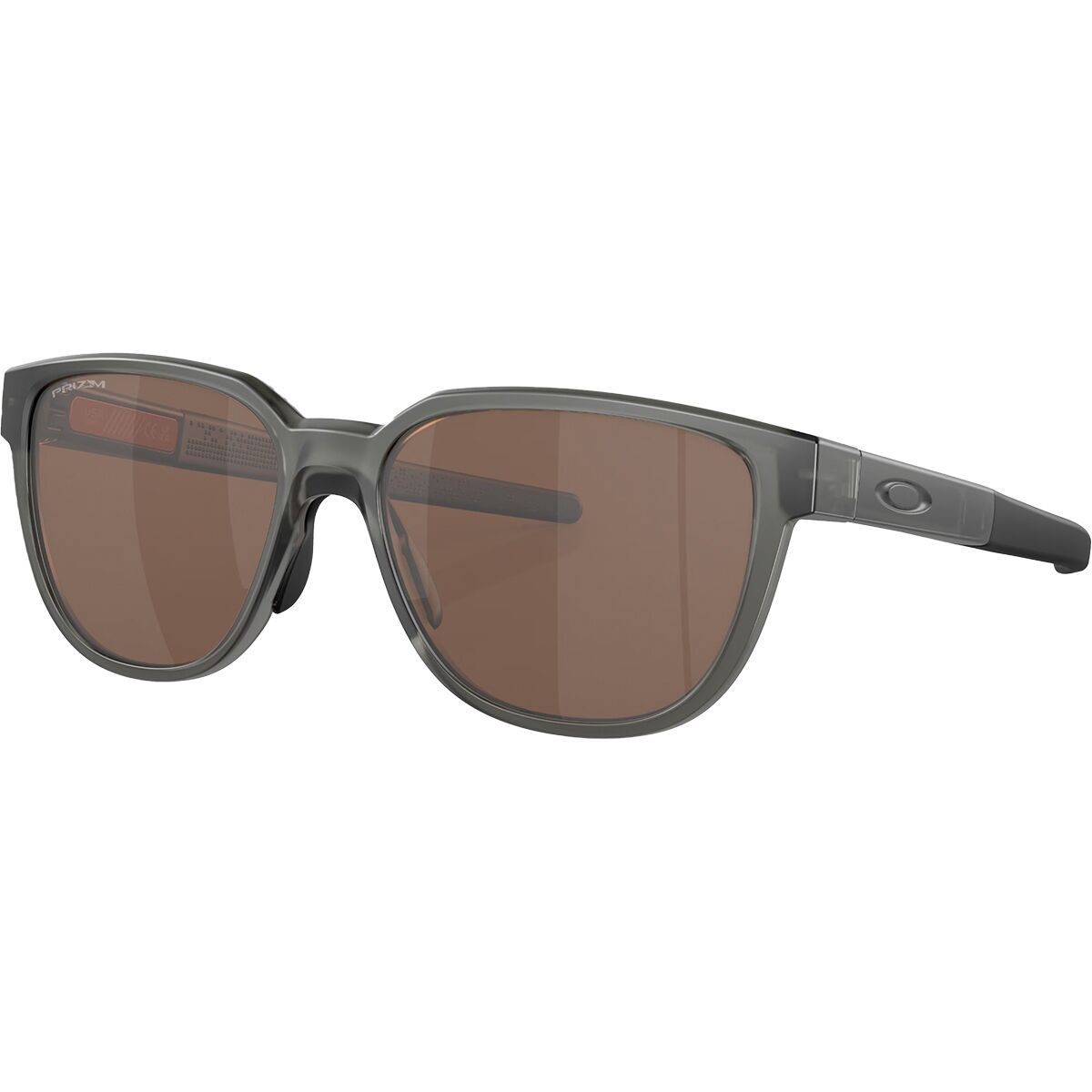 Image of Oakley Actuator Prizm Sunglasses Matte Gray Smoke w/Prizm Tungsten, One Size