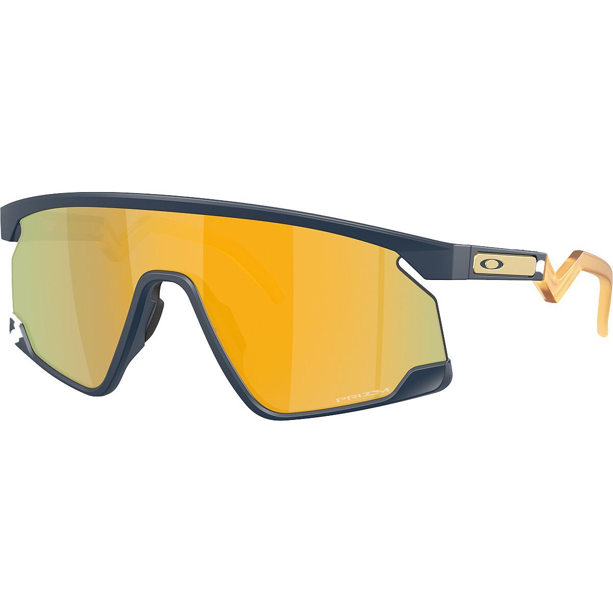 Image of Oakley Bxtr Prizm Sunglasses Matte Abyss/Prizm 24K, One Size