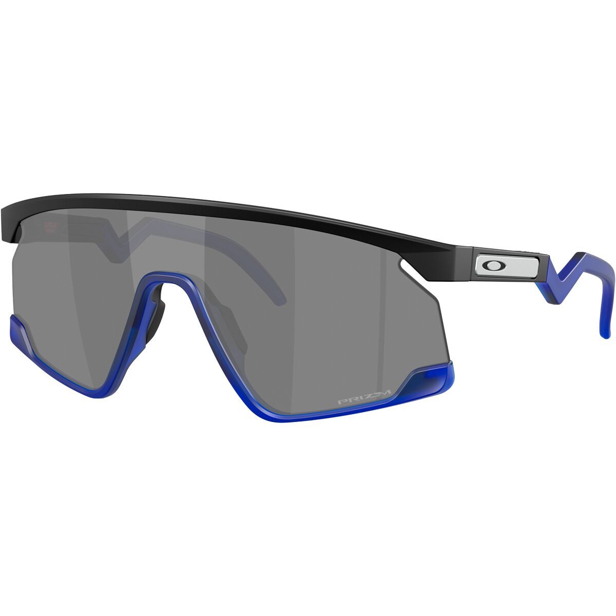Image of Oakley Bxtr Prizm Sunglasses Matte Black/Prizm Black2, One Size