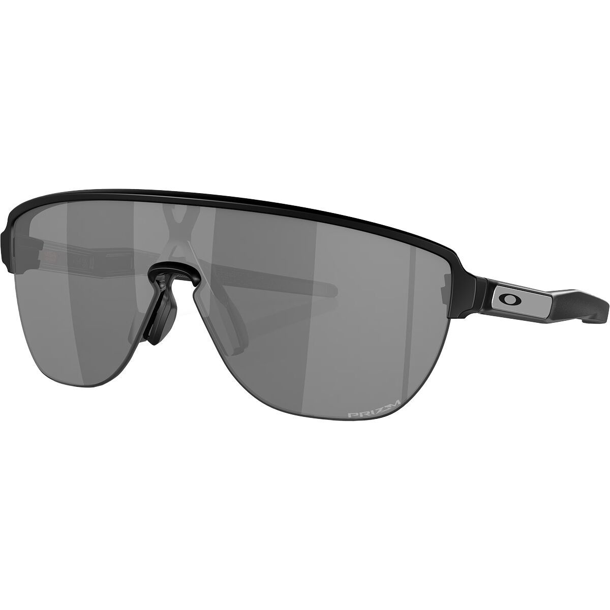 Image of Oakley Corridor Prizm Sunglasses Matte Black w/Prizm Black, One Size