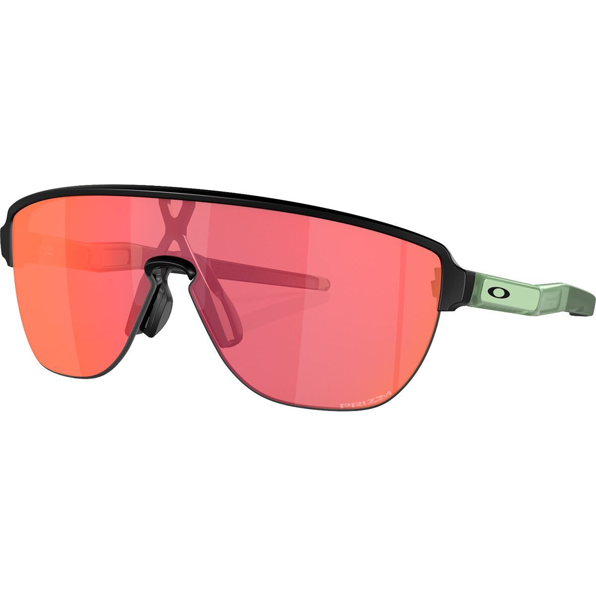 Image of Oakley Corridor Prizm Sunglasses Mt Black/Prizm Trail Torch, One Size