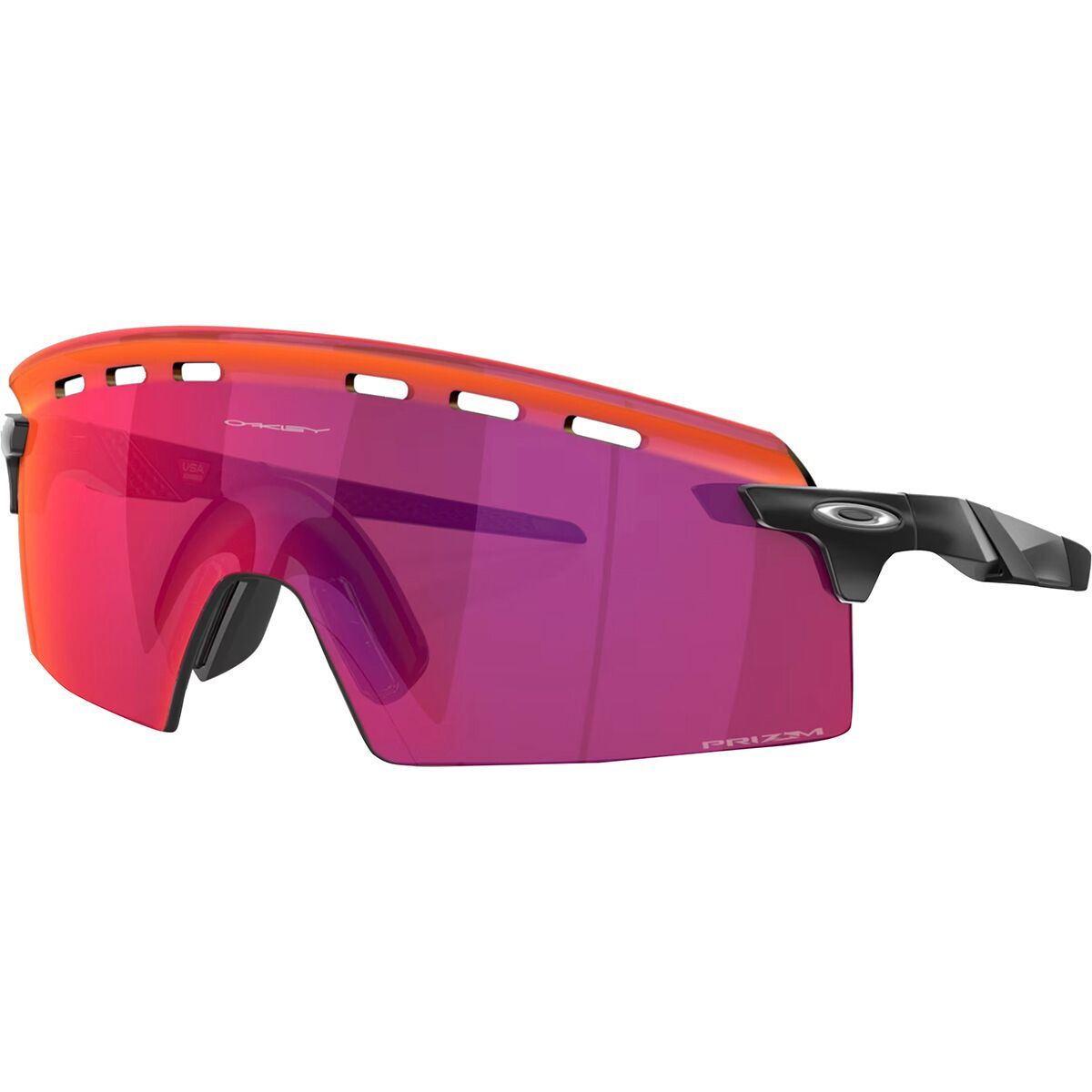 Image of Oakley Encoder Strike Vented Prizm Sunglasses MatteBlack w/Prizm Rd, One Size