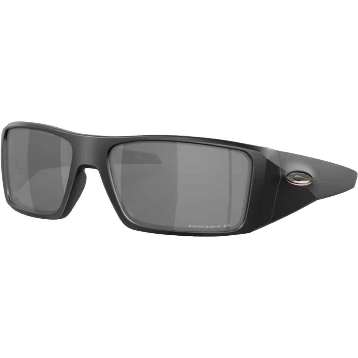 Image of Oakley Heliostat Prizm Polarized Sunglasses Matte Black/Prizm Black Polarized, One Size